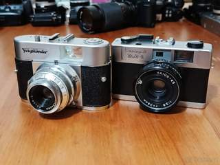 Hist. fotoaparáty - VOIGTLANDER + SEAGULL