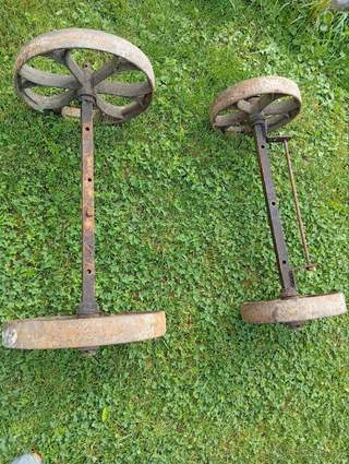 Podvozek stabilní motor Lorenz Slavia