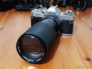 CANON AV-1 (Vivitar Series 70-210mm) - 1979