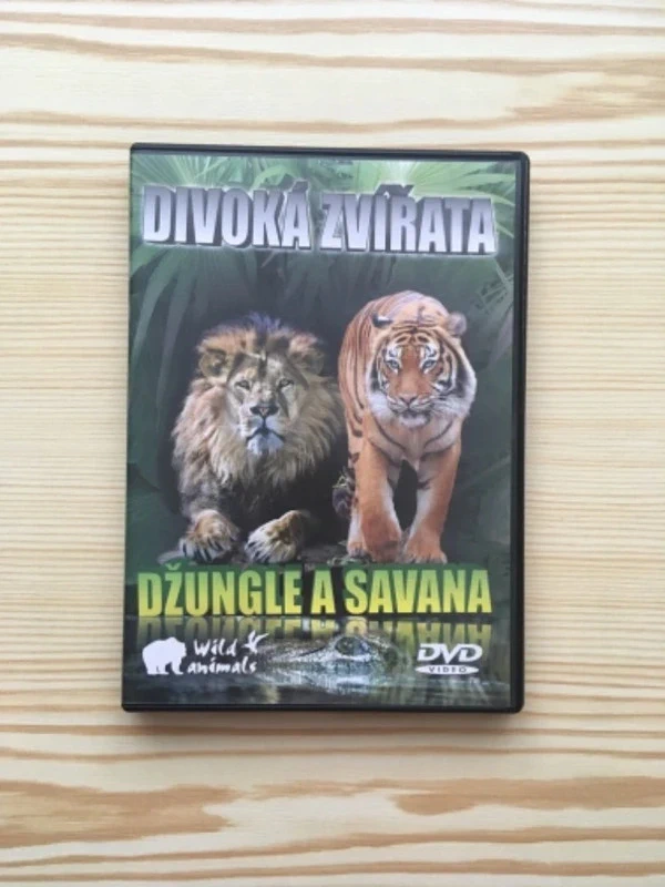 Divoká zvířata: Džungle a savana - DVD