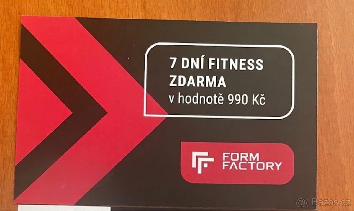 Form Factory - vstup 7 dní