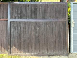 Masivní ocelový rám asymetrické brány 300x180 cm + DOPRAVA