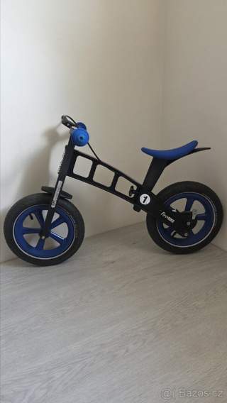 Dětské odrážedlo FirstBike limitovaná edice v modré barvě