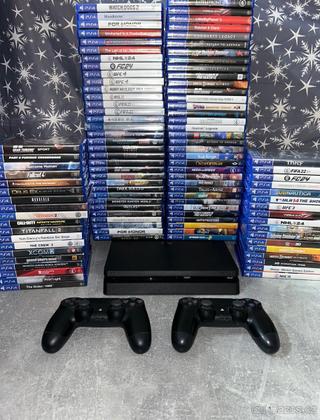Ps4 (PlayStation 4) jet Black (verze-cuh21xx)