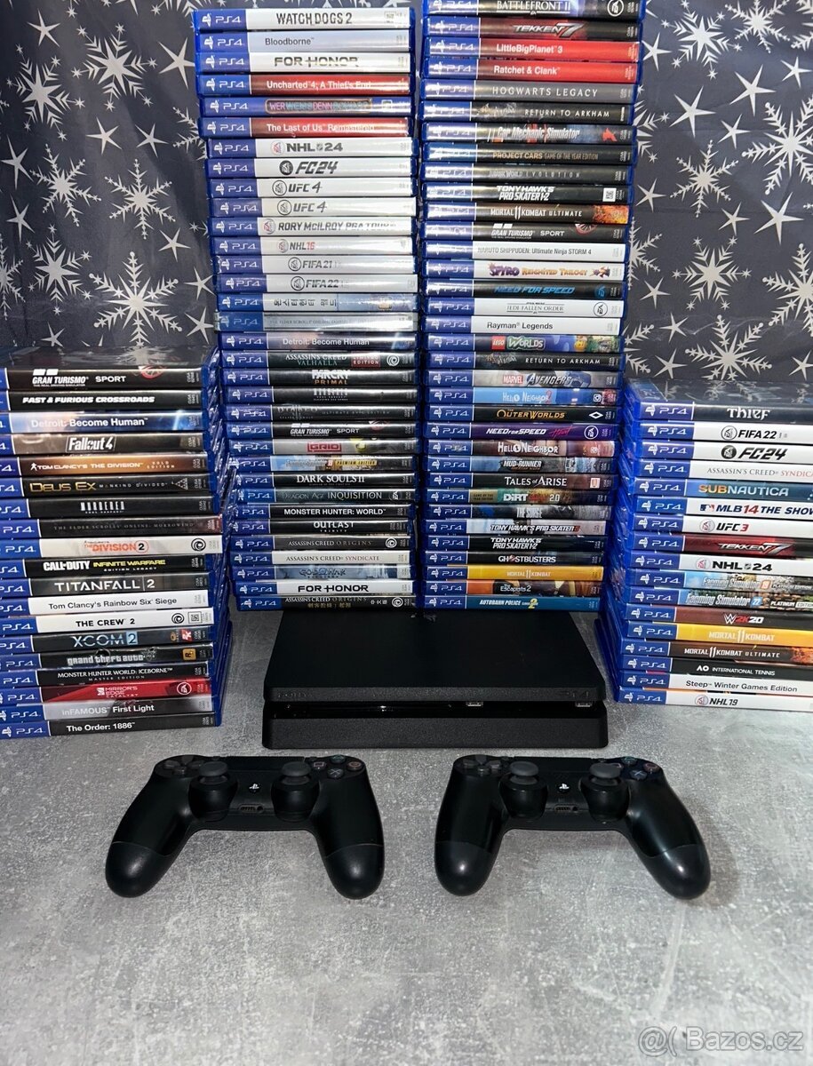 Ps4 (PlayStation 4) jet Black (verze-cuh21xx)