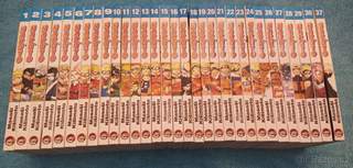Prodám mangu Naruto 1-30,37 v čj
