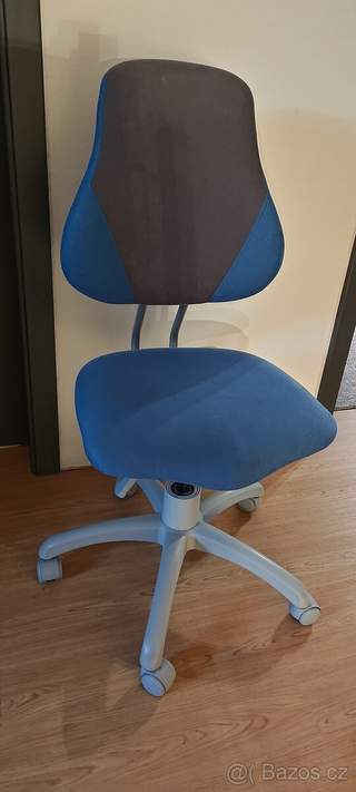 dětská rostoucí židle FUXO V-line modro-šedá