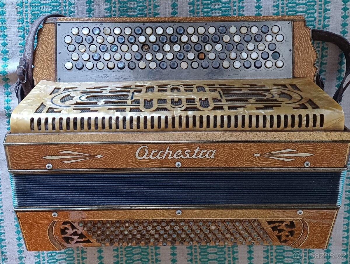 Akordeon, historická harmonika Orchestra