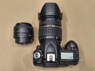 Nikon D90 + Tamron 18-200mm + Nikon 50mm f/1.8D – stav