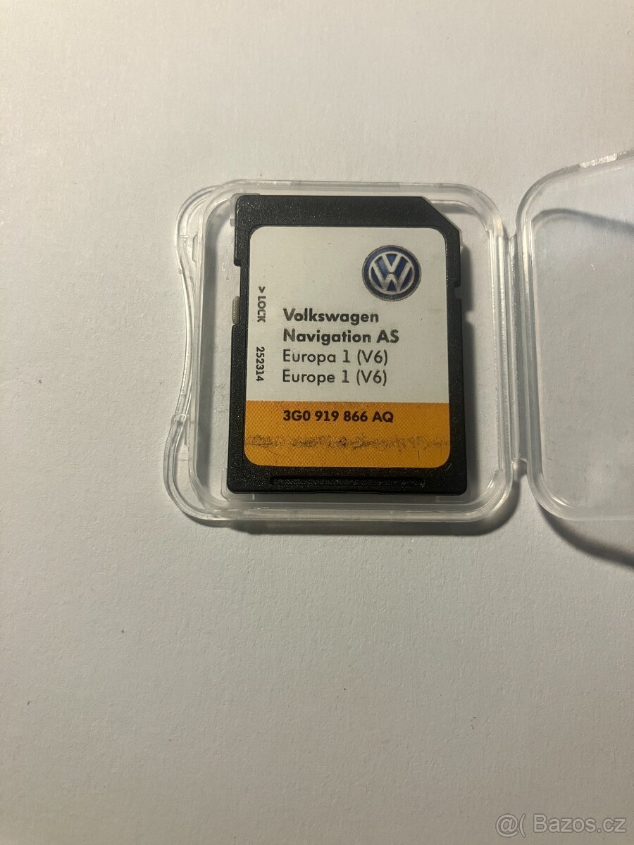 Navigace karta VW Evropa V6