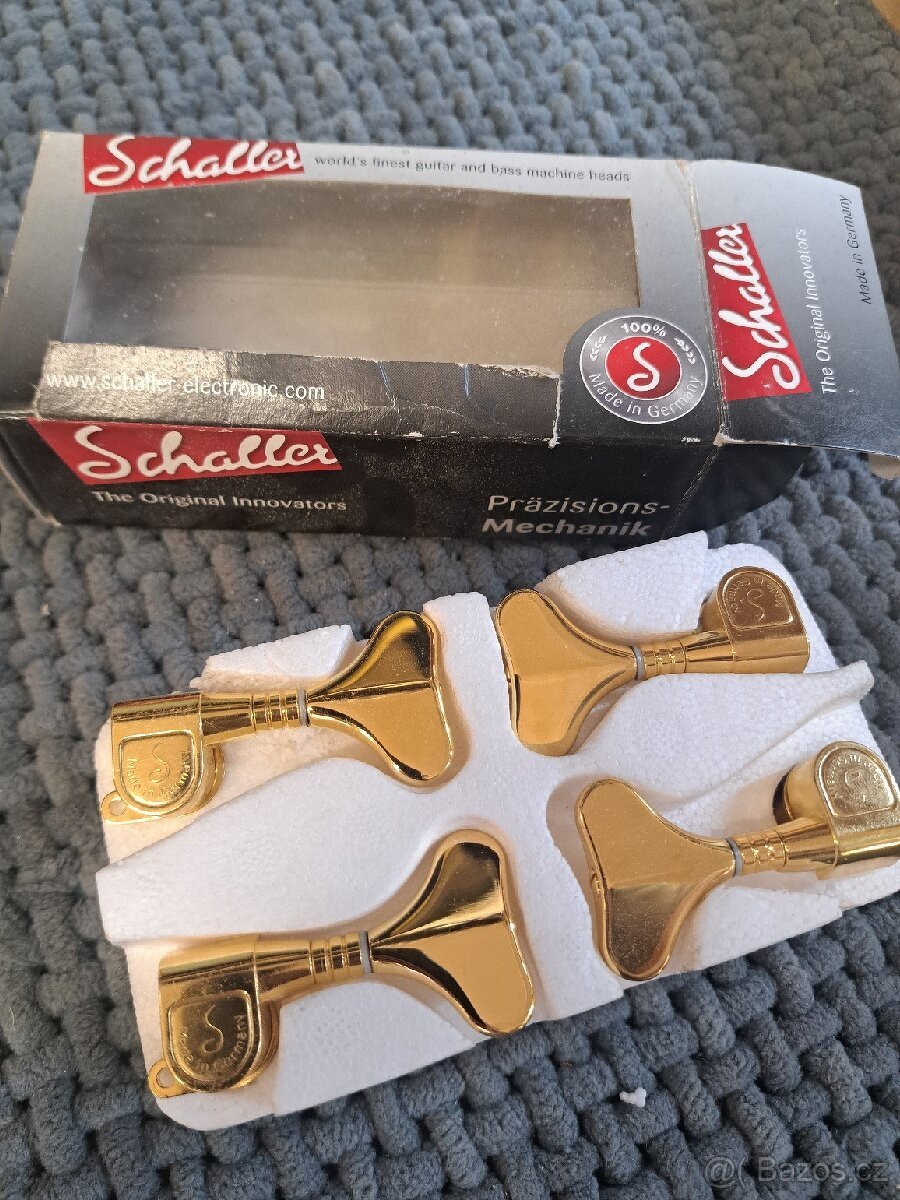 Ladící mechanika SCHALLER M4 GOLD