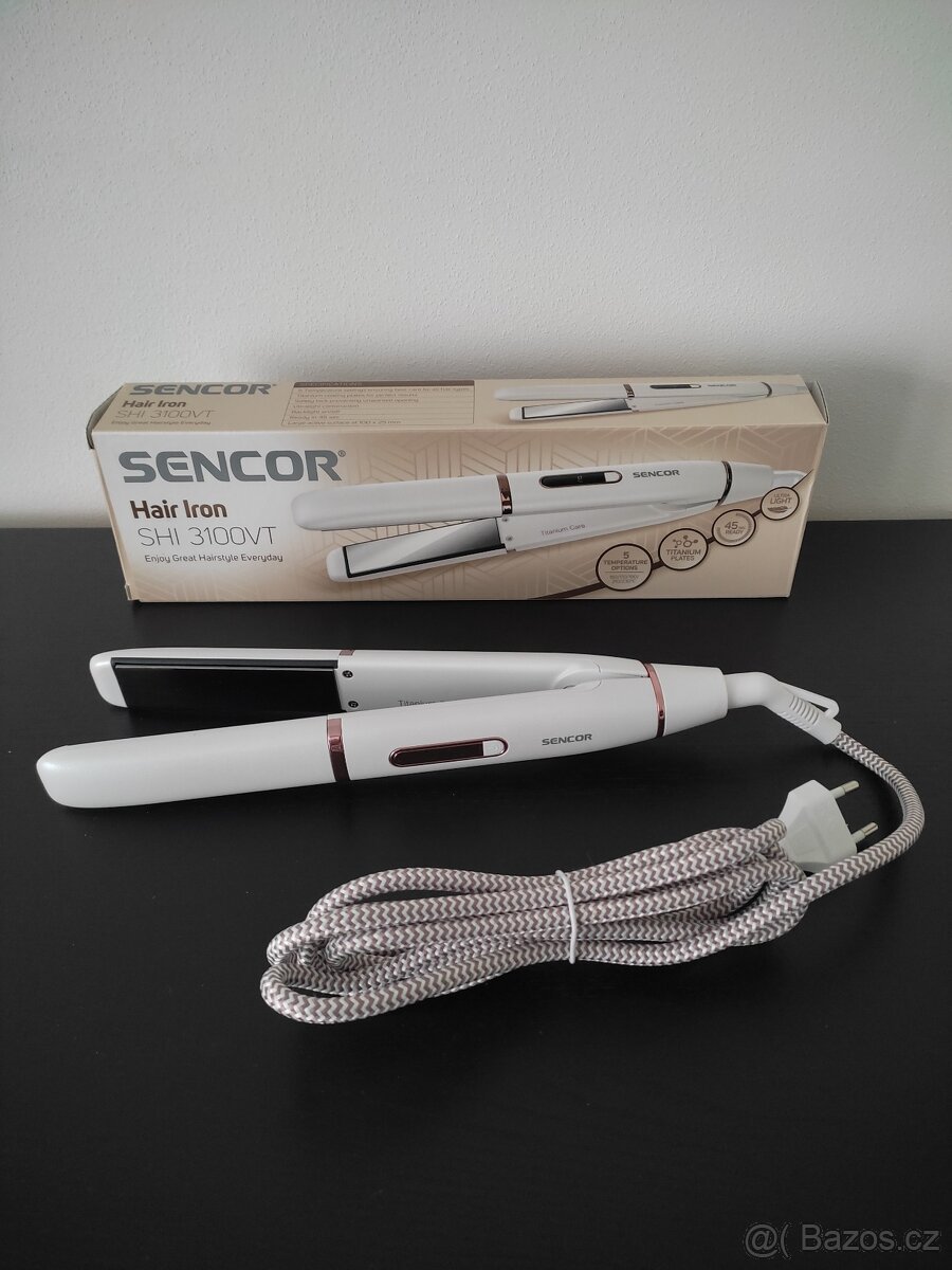 Žehlička na vlasy Sencor SHI 3100VT