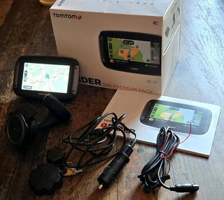 Tomtom 550 rider - navigace pro motocykl komplet