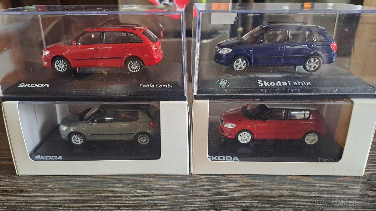 Modely Abrex Skoda Fabia