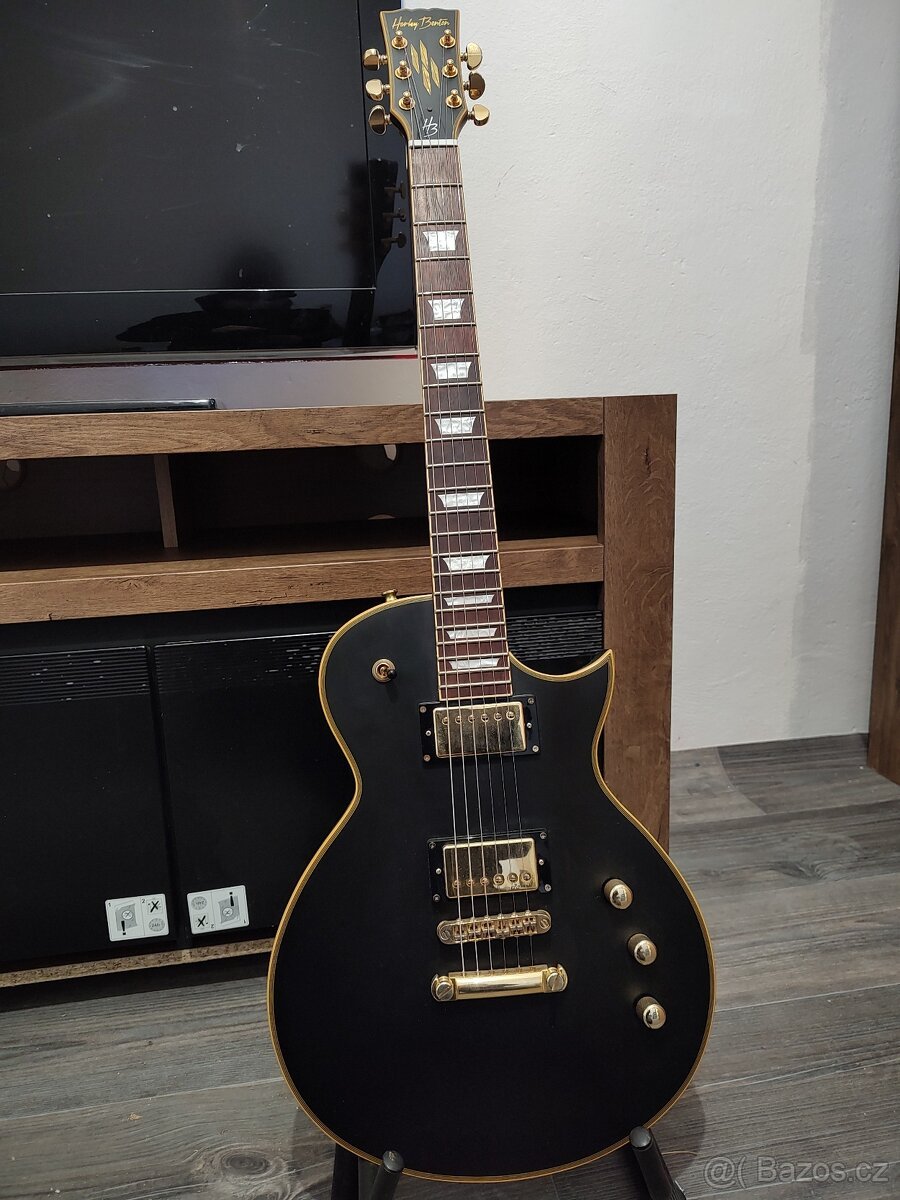 Harley Benton Les paul SC Custom II Black satin