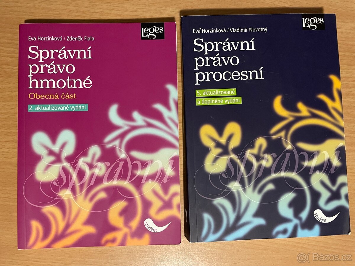 Správní právo hmotné a procesní