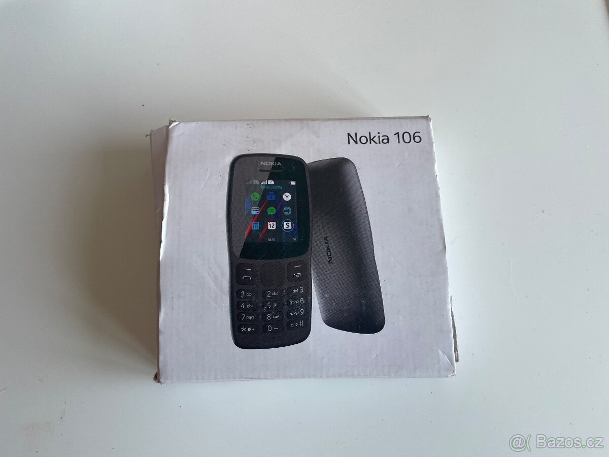 Nokia 106 – nový tlačítkový mobil, v originální krabičce