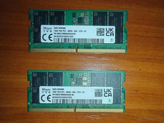 32GB SODIMM DDR5 RAM (2x16GB) - 4800MHz