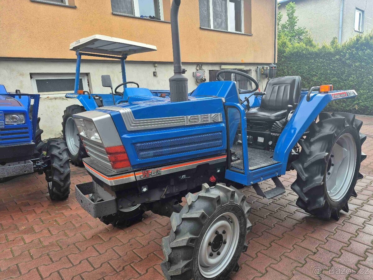 Japonský malotraktor Iseki TA 210 F – 21 HP, 4x4, Revers