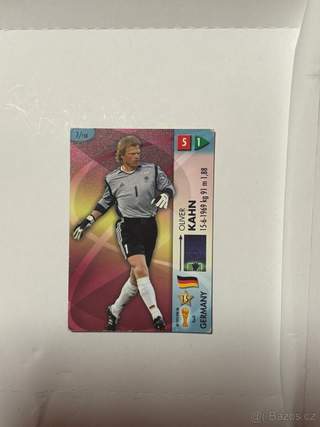 Oliver Kahn – sběratelská kartička – Německo