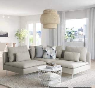 Sedací soupravu IKEA SÖDERHAMN – výborný stav