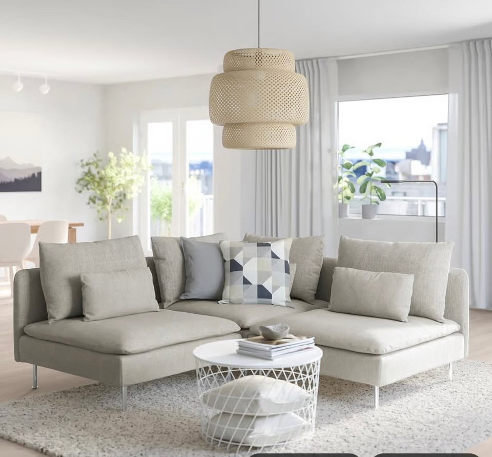 Sedací soupravu IKEA SÖDERHAMN – výborný stav
