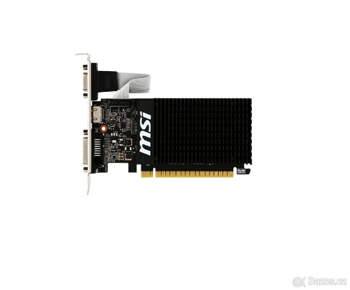 Grafická karta MSI GT710 1GD3H LP 1GB