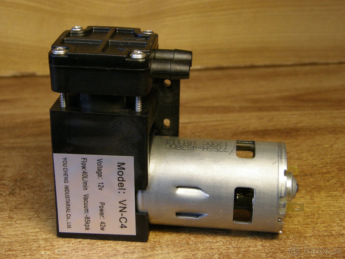 Kompaktní vakuová pumpa, podtlaková vývěva -85 kPa