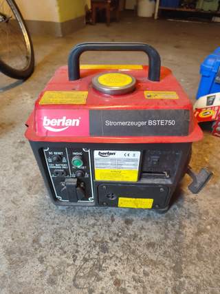 Dvoutaktní elektrocentrála Berlan BSTE750 (650W/750W)