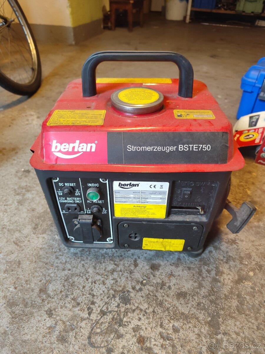 Dvoutaktní elektrocentrála Berlan BSTE750 (650W/750W)