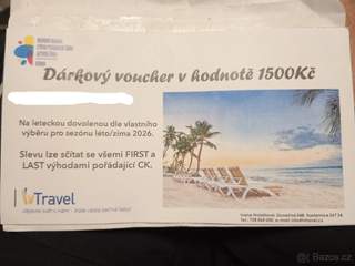 Voucher 1500Kč - ivtravel.cz