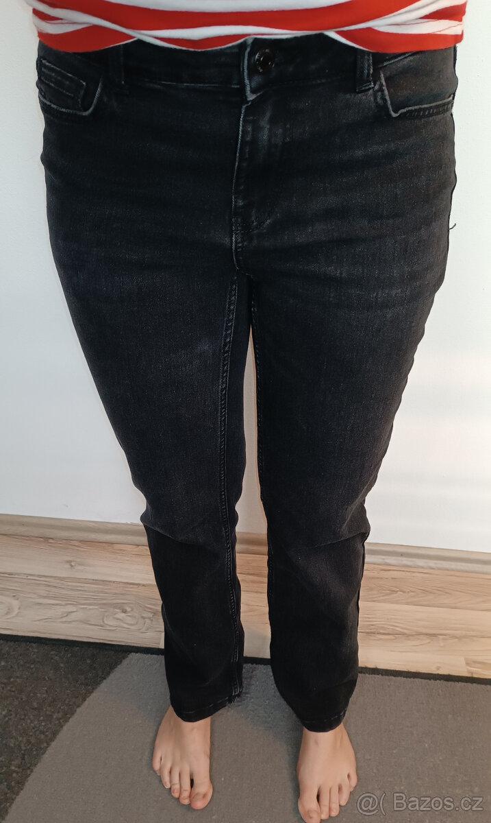 Dámské černo-šedé bootcut džíny Vero Moda - vel. M