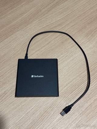 vypalovačka Verbatim CD/DVD Slimline USB 2.0