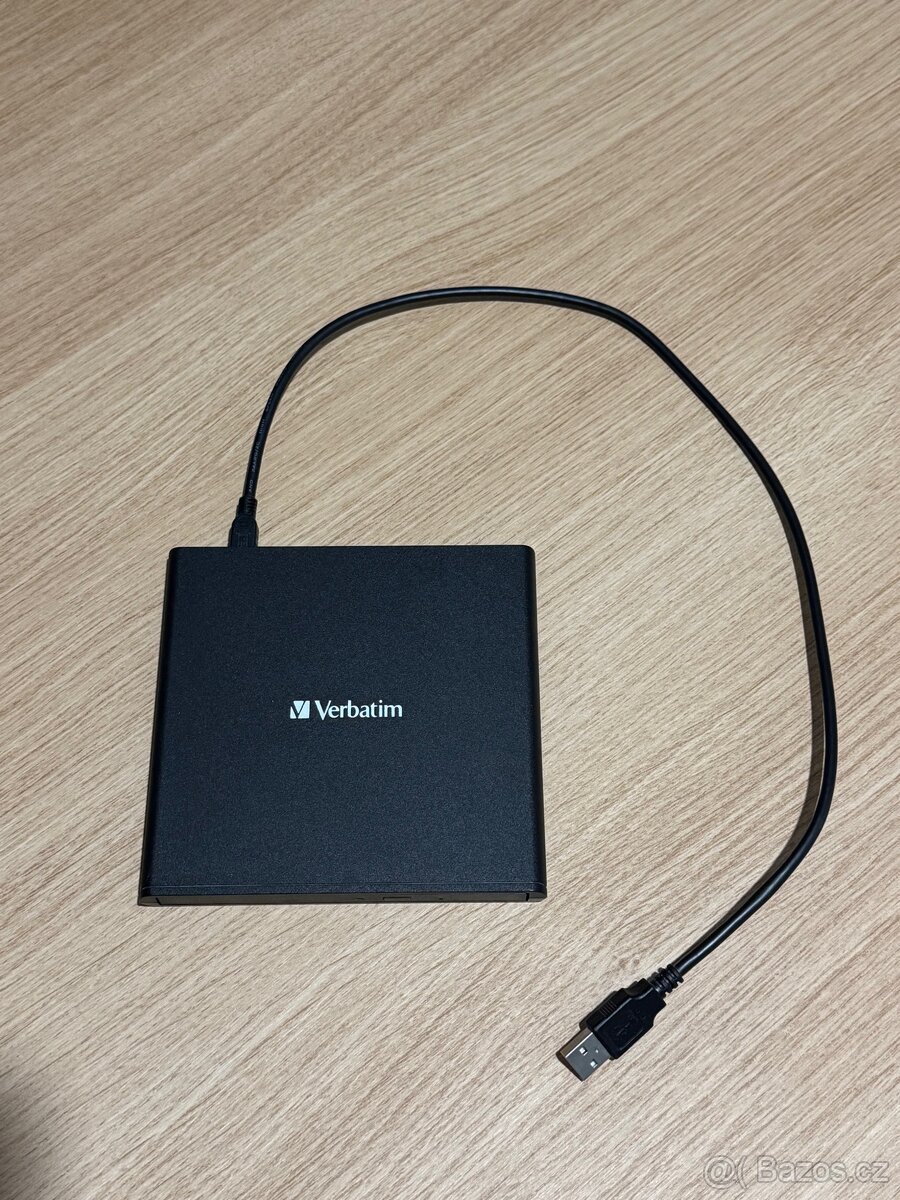 vypalovačka Verbatim CD/DVD Slimline USB 2.0