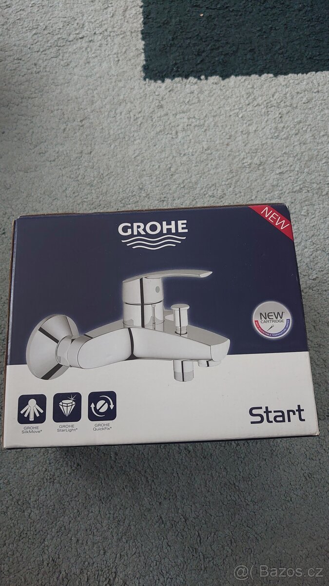 Nová vanová baterie GROHE Start