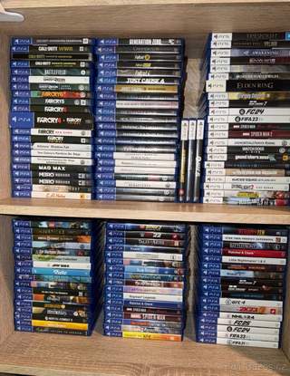 Sbírka her PS4-PS5(osobně-pošta)