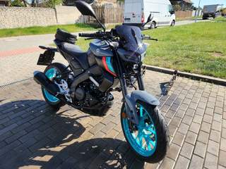 YAMAHA MT 125, nová v CZ 3500km
