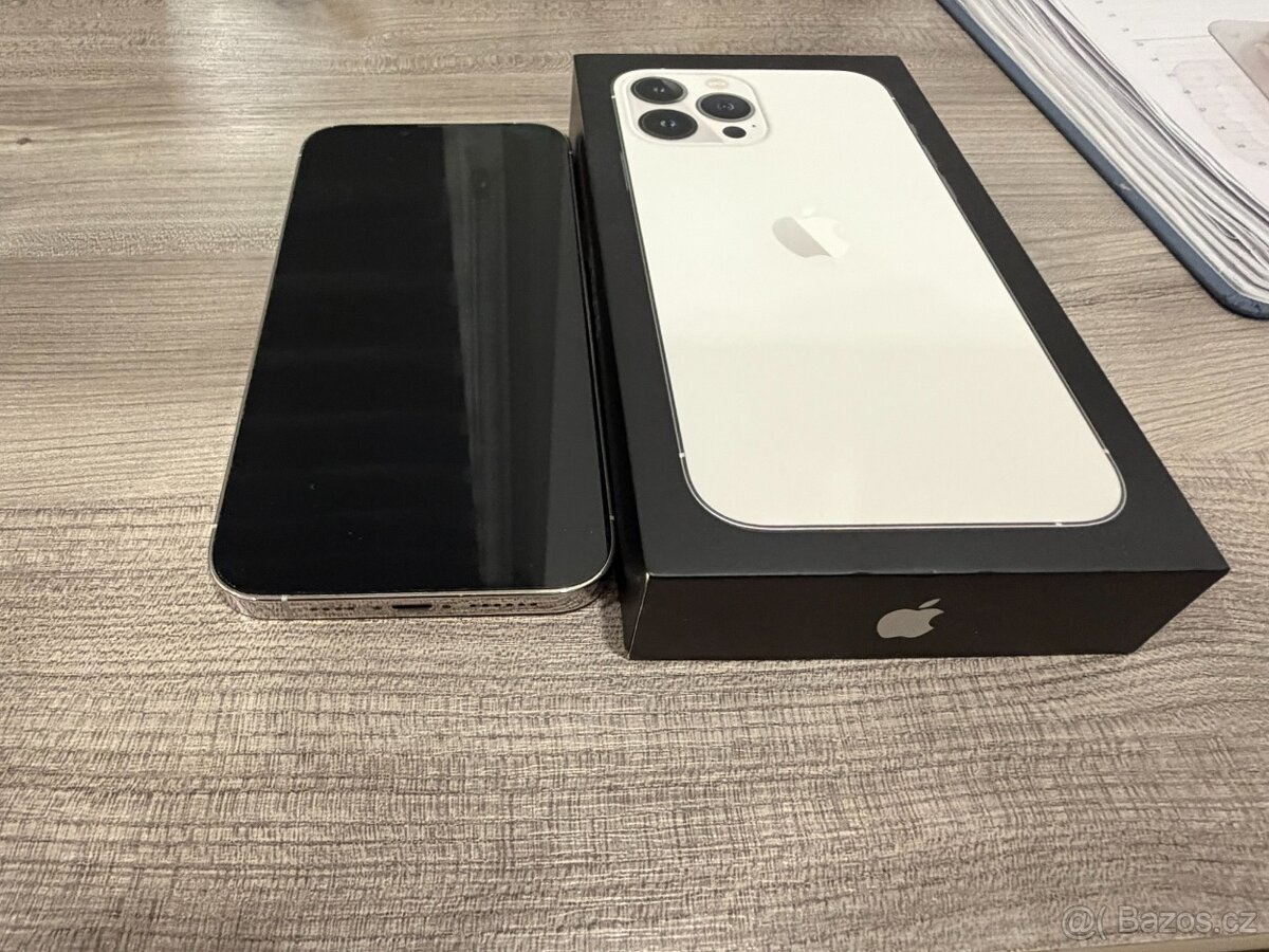 iPhone 13 Pro Max 128 GB, bílá barva