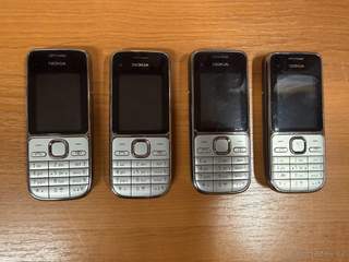 NOKIA C2-01 plně funkční s originální baterií a nabíječkou