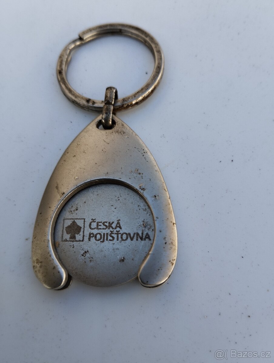 Klíčenka se žetonem