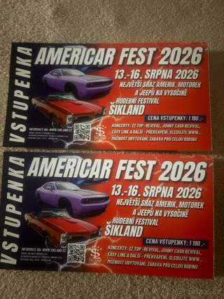 Americar fest 2026 Šikland