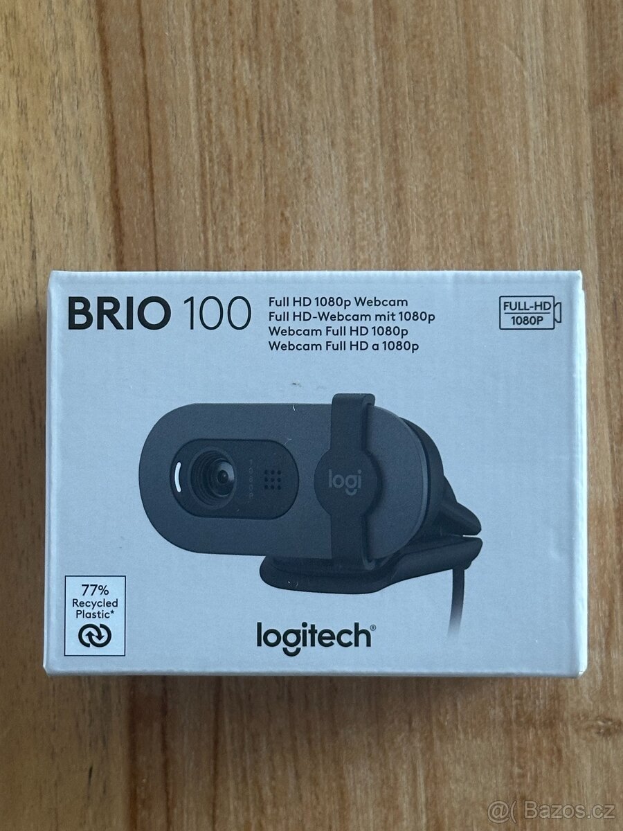 Nová kompaktní webová kamera Logitech Brio 100