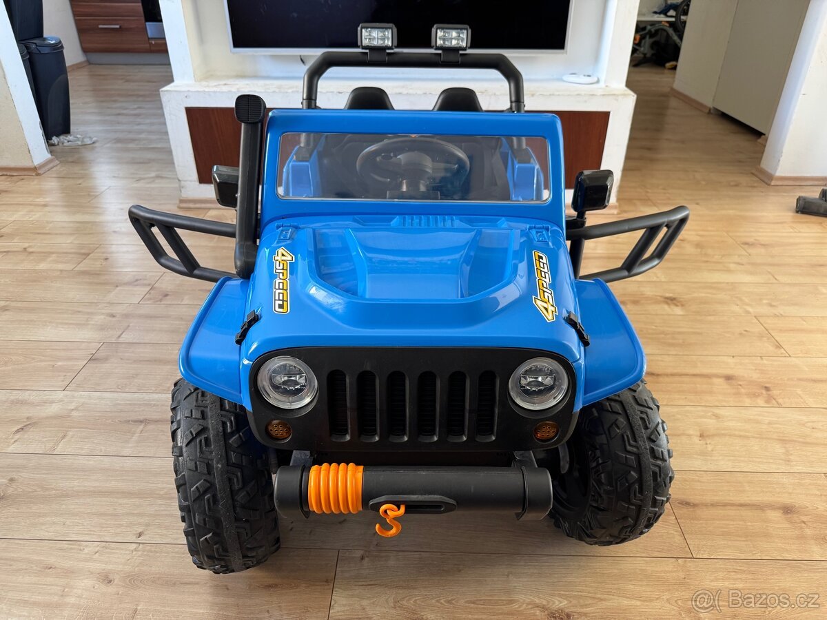 Elektrické auto Jeep 4speed 4x45W