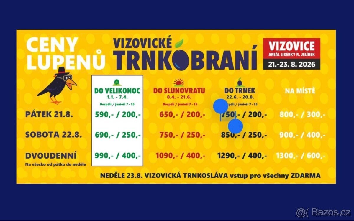 Dvě permice na Trnkobraní 2026