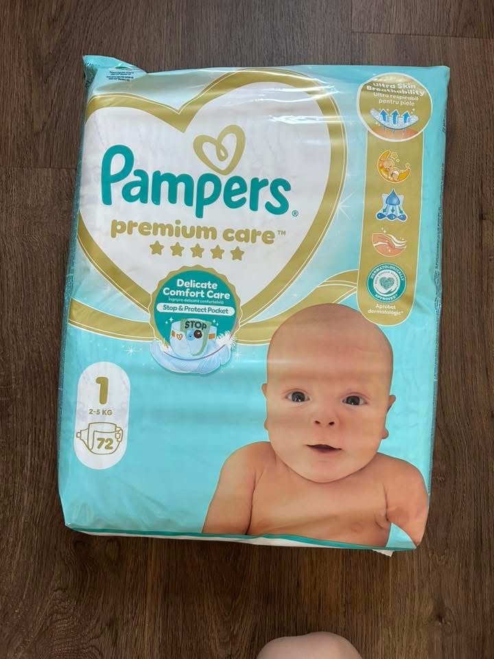 Pleny Pampers vel. 1