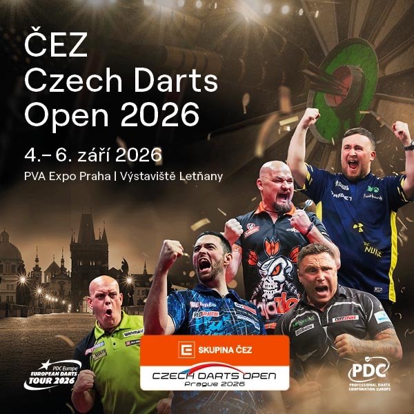 ČEZ Czech Darts Open 2026 - Neděle večer