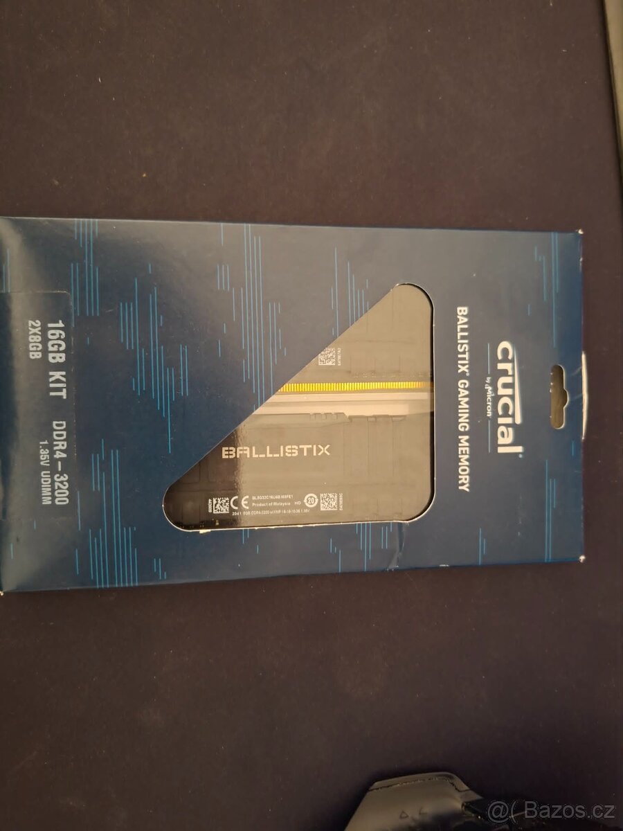 Crucial Ballistix 16 GB (2×8 GB) DDR4 3200 MHz