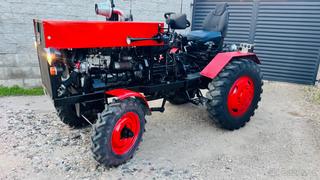 Traktor domácí výroby 4x4 diesel