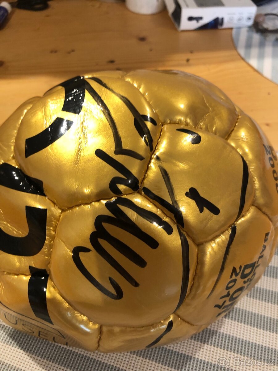 Podpisový míč CR7 + Certifikát pravosti