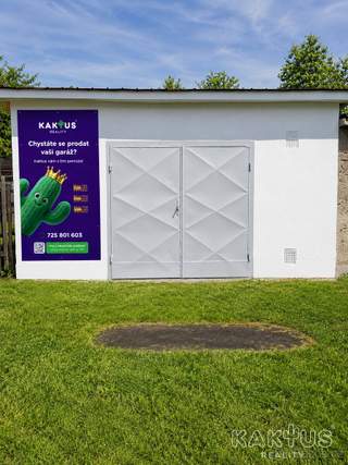Prodej prostorné zděné garáže 31 m² (velikost téměř 2 garáží